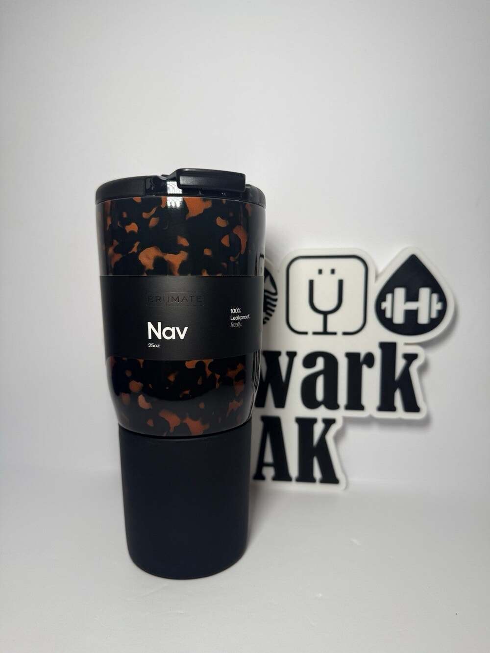BruMate Limited Edition TORTOISE SHELL 25oz Nav Tumbler Mug BNWT BNIB Exclusive!